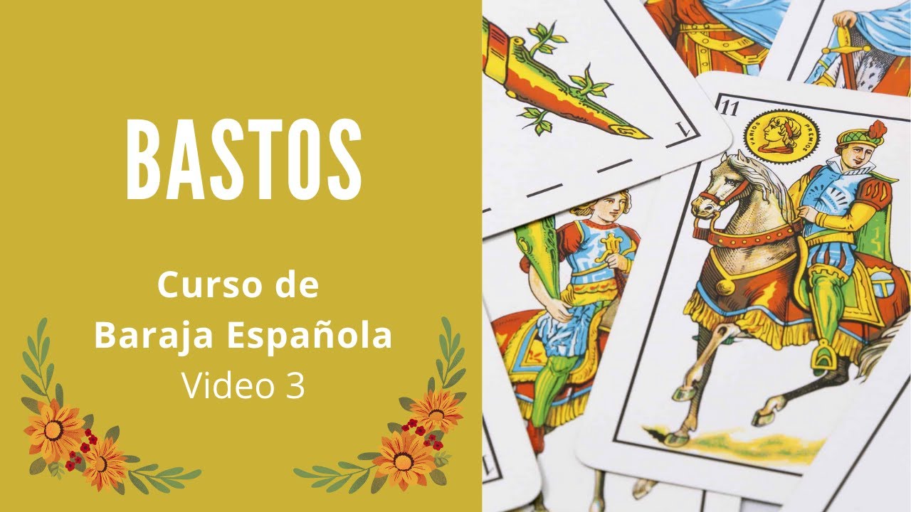 3 de bastos baraja española combinaciones