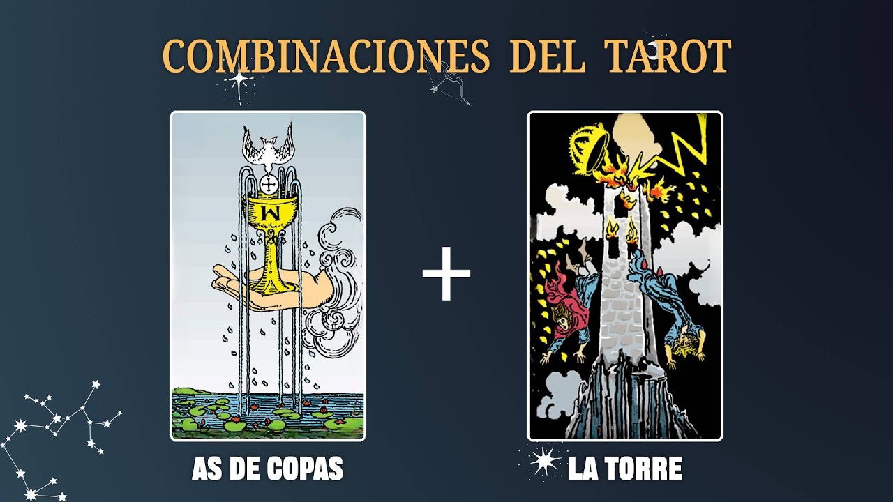 as de copas y la torre