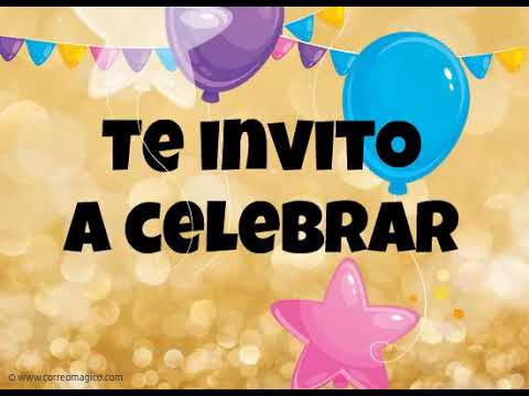 como invitar al cumpleaños de mi hijo