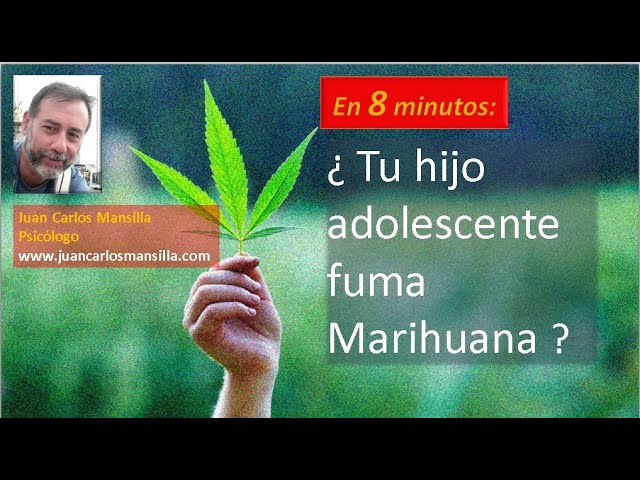 como saber si mi hijo fuma porros