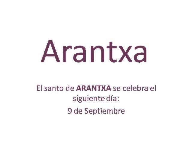 cómo se escribe arancha en vasco