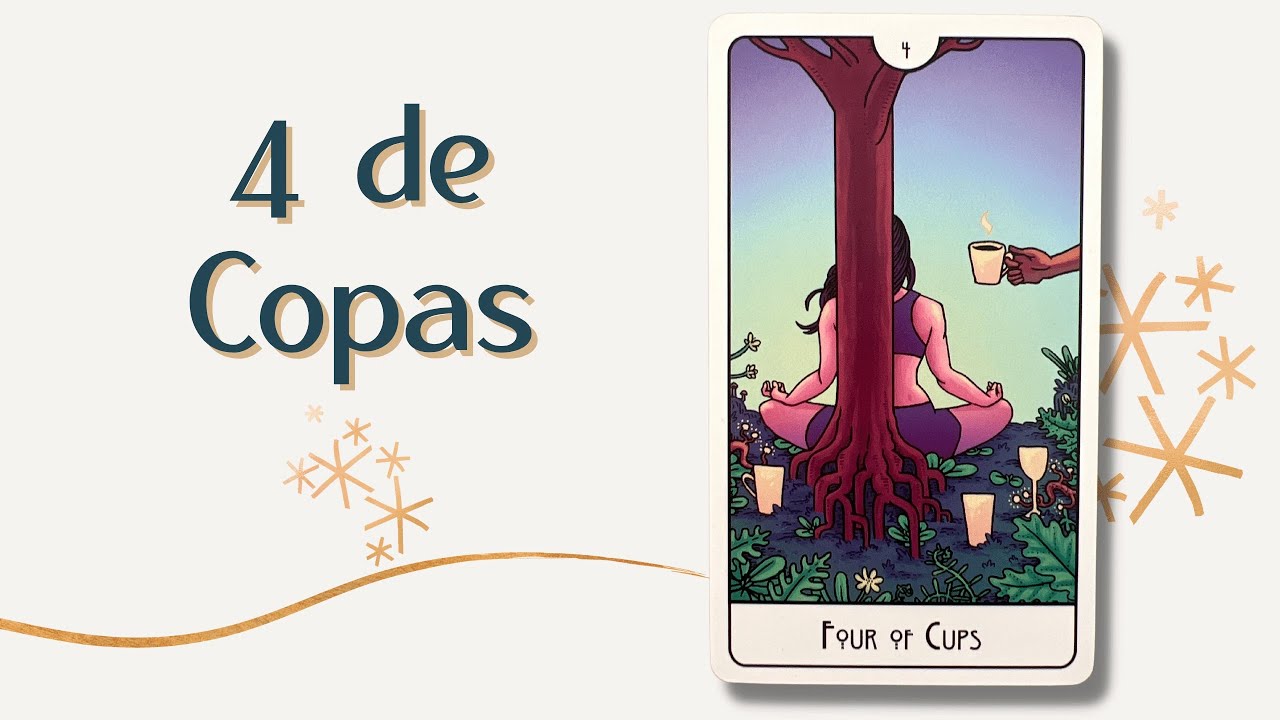 cuatro de copas en el tarot