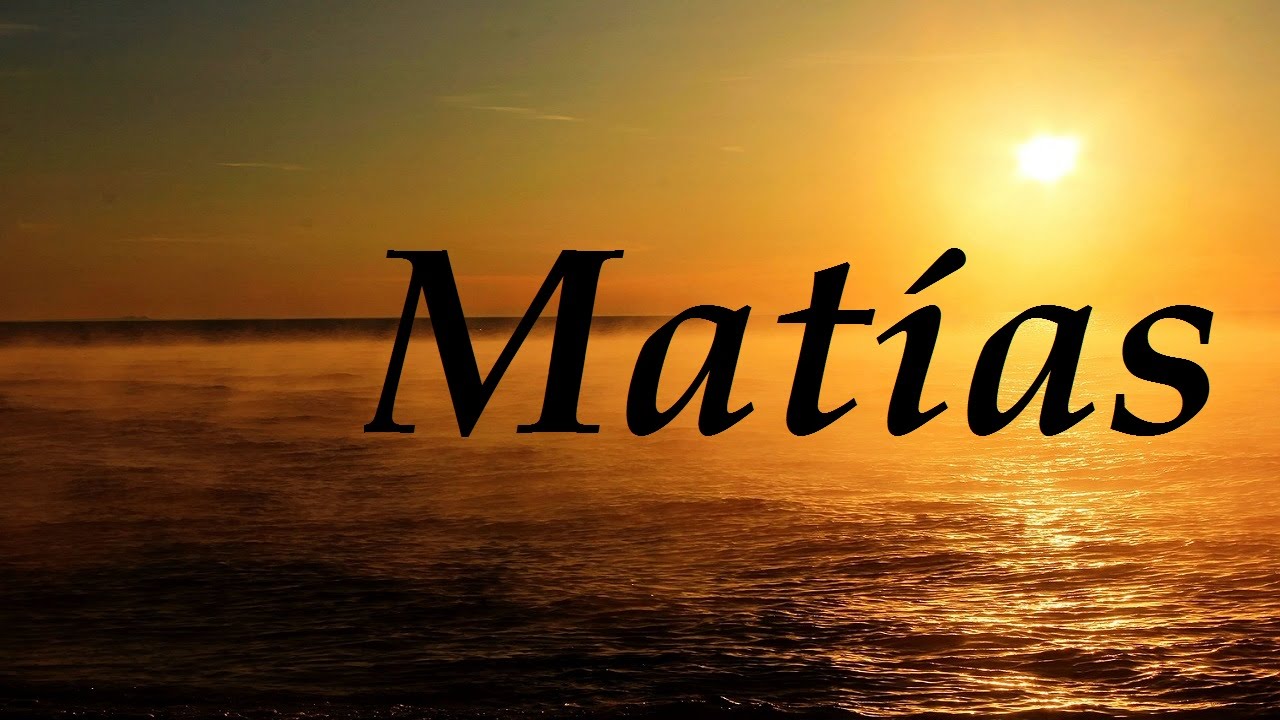 de donde proviene el apellido matias