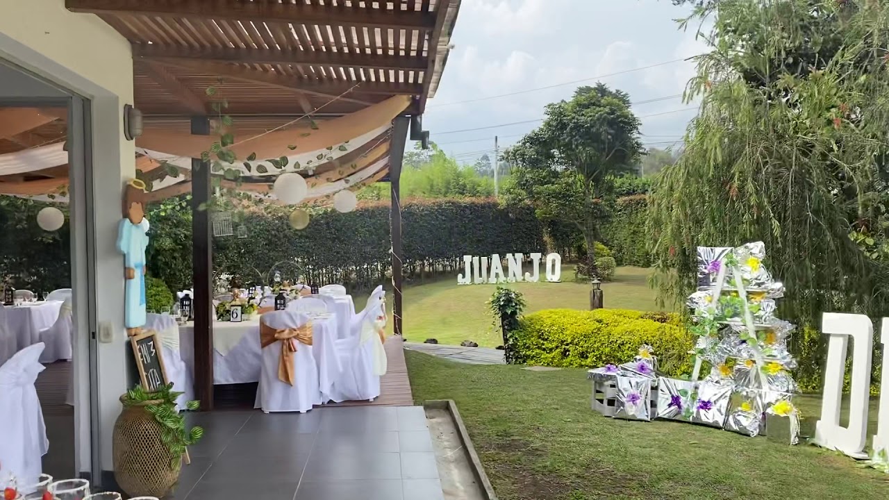 decoracion para comuniones en el campo