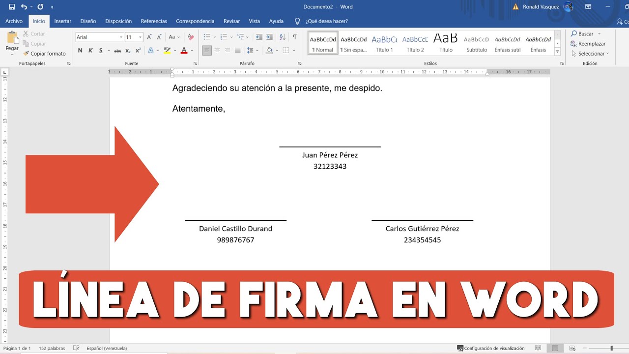 donde se firma encima o debajo del nombre