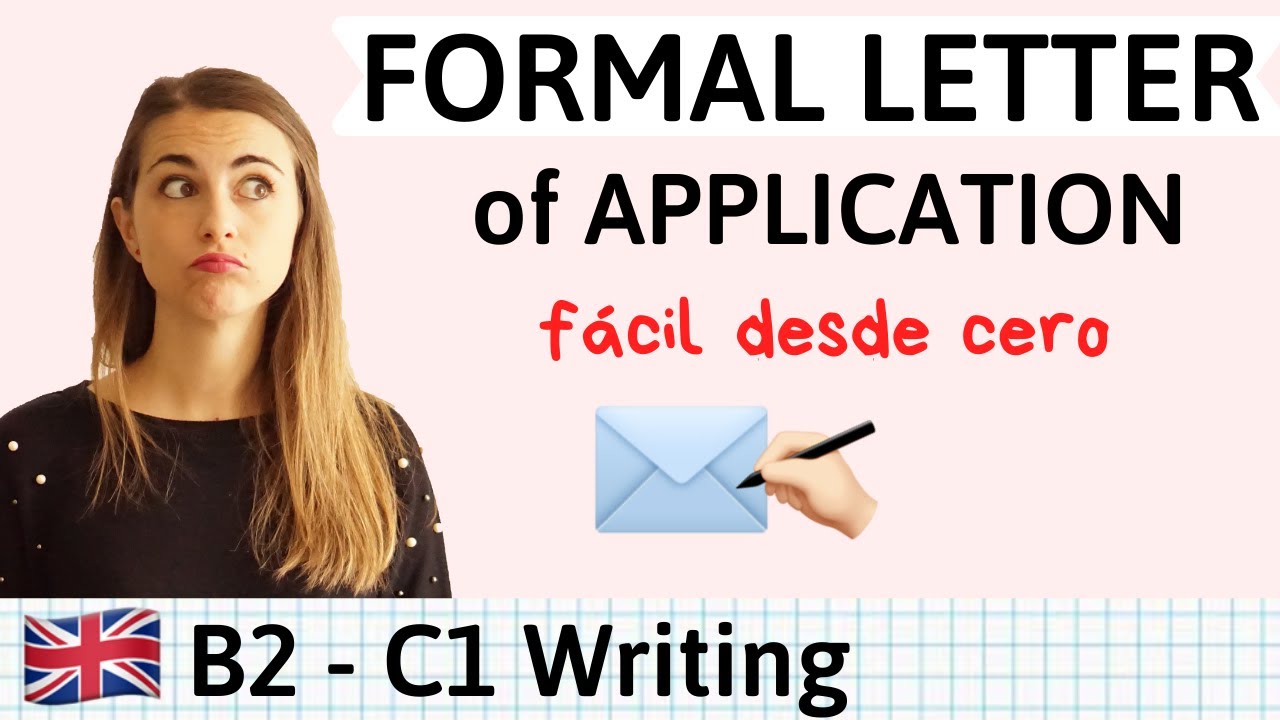 ejemplo de carta en ingles formal