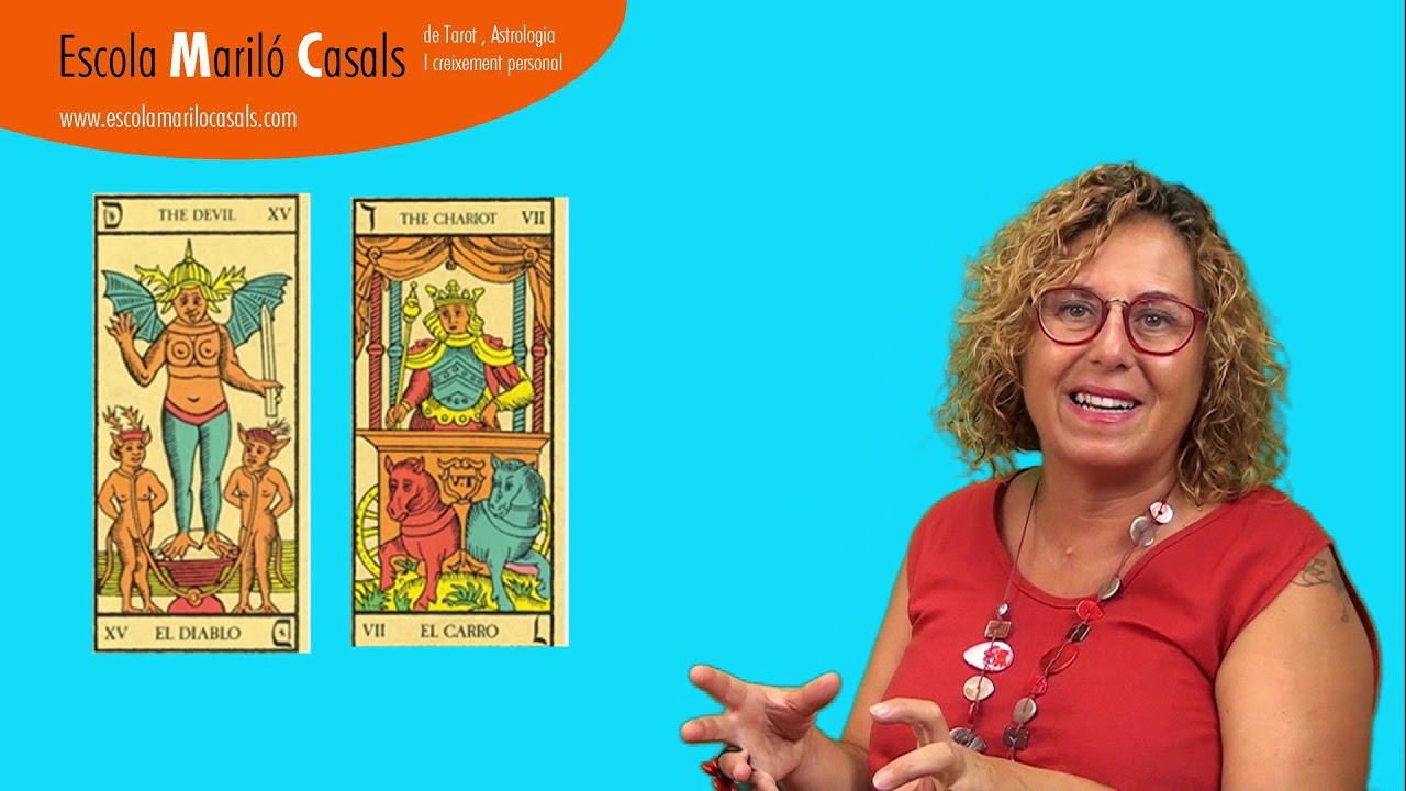 el carro y el diablo tarot