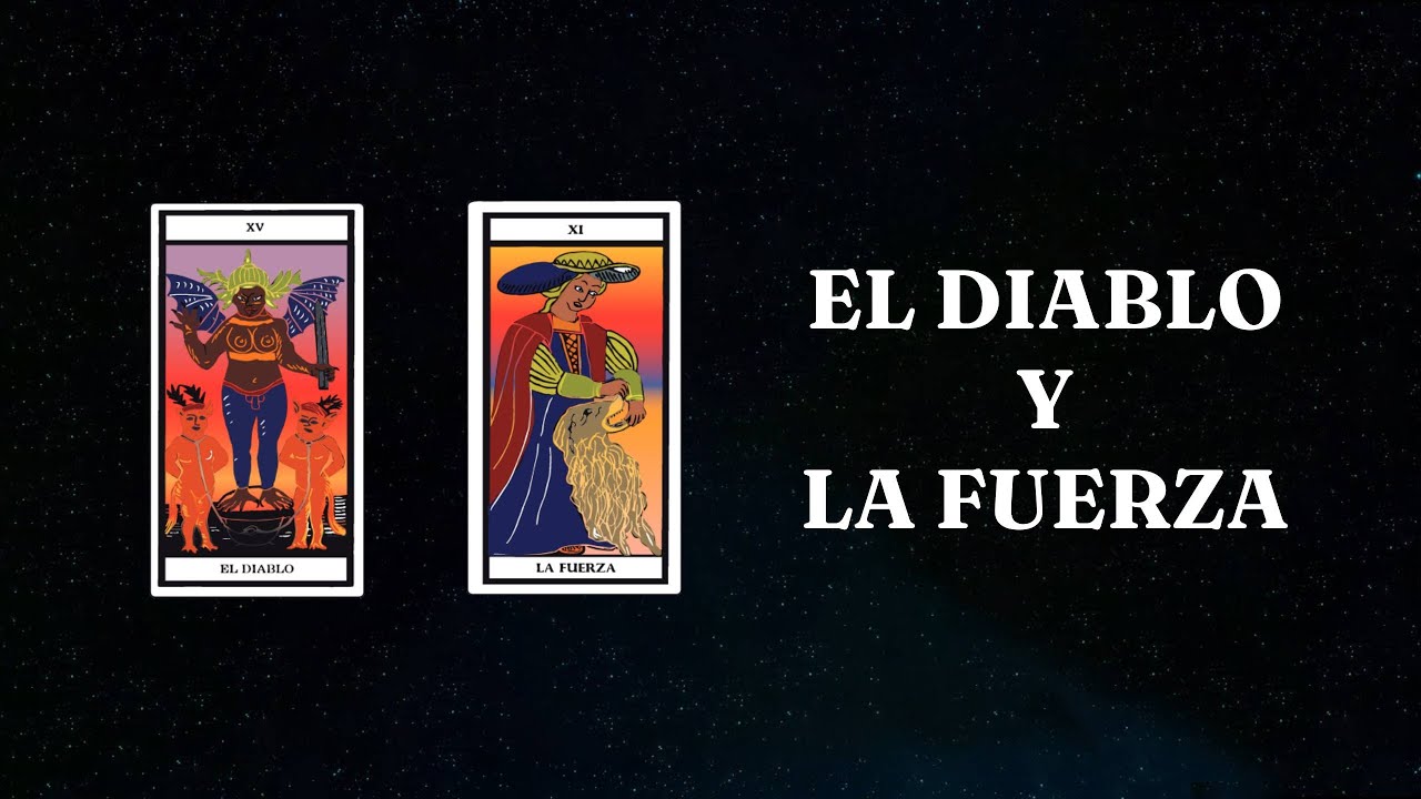 el diablo y la fuerza tarot