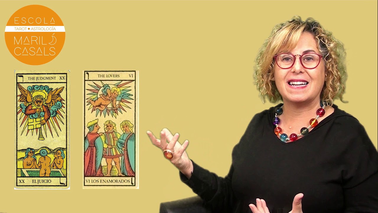el juicio y los enamorados tarot