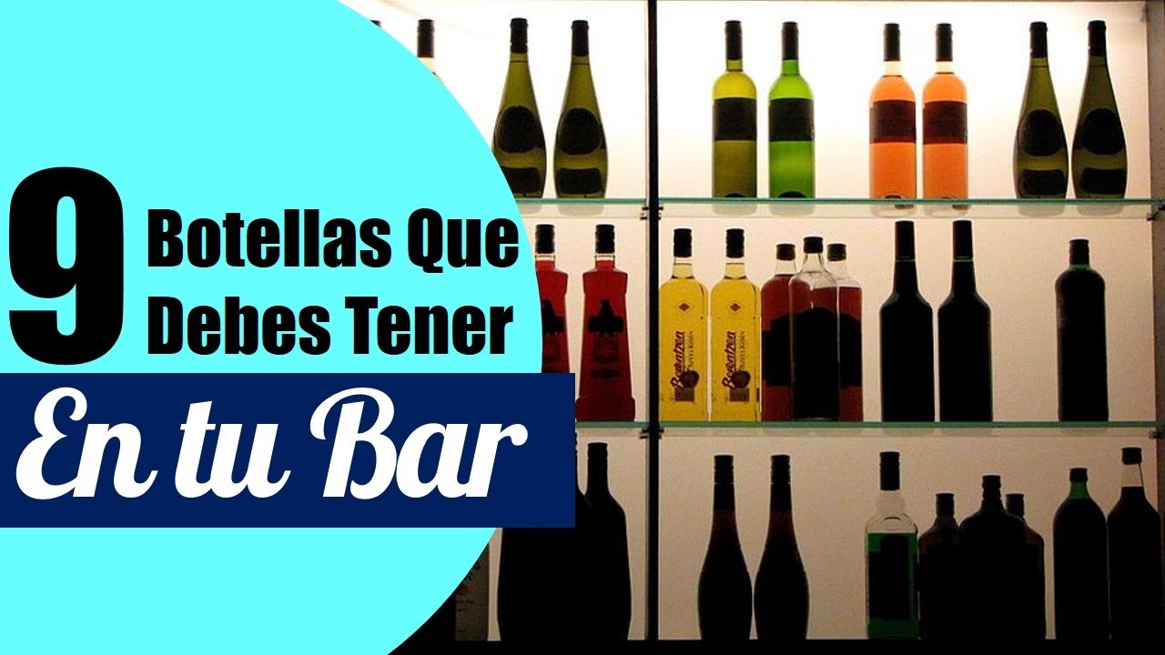 licores de batalla en un bar