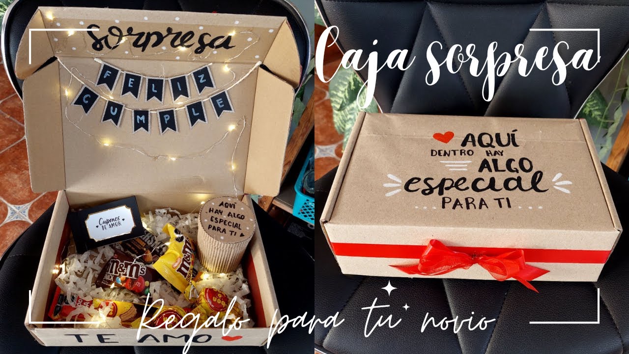 que meter en una caja de regalo