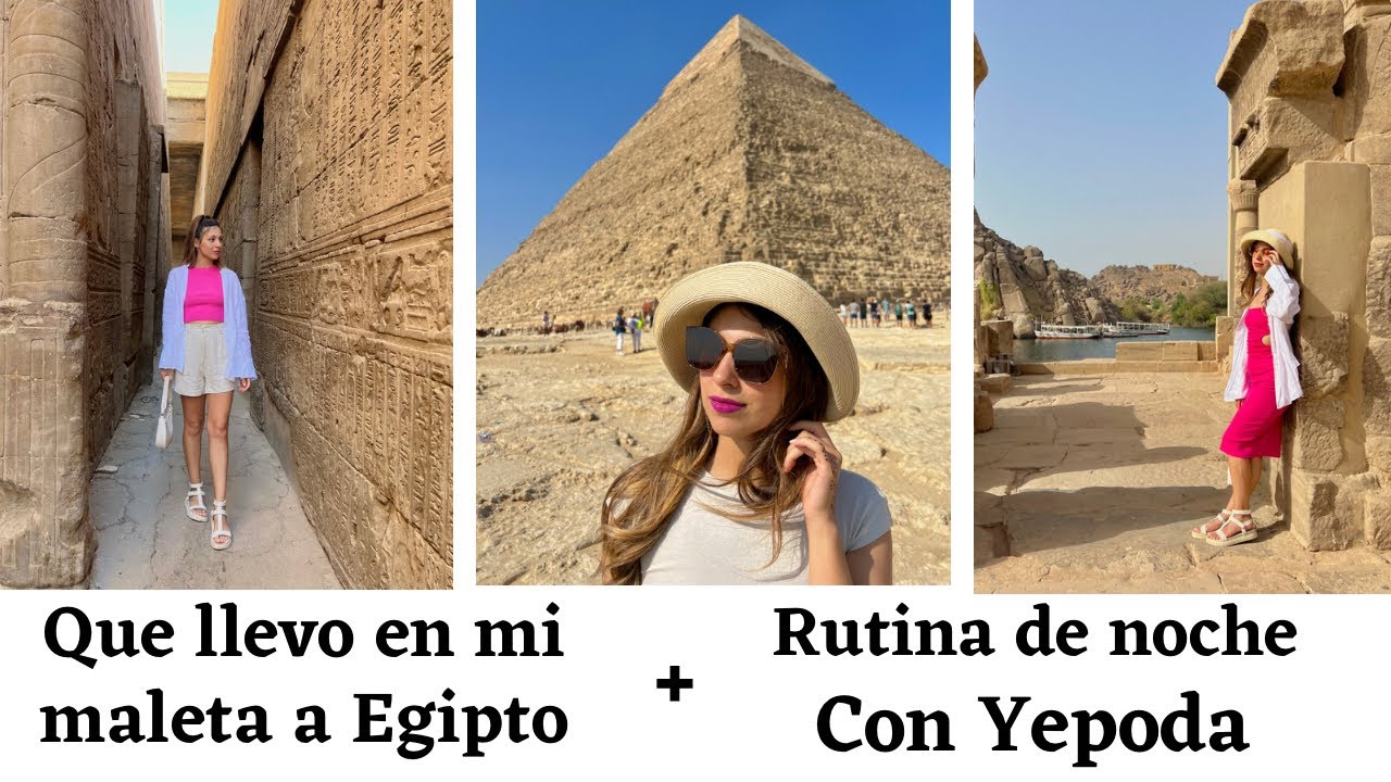 que ropa llevar a egipto en octubre