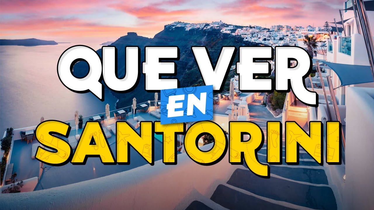 que ver en santorini en un dia