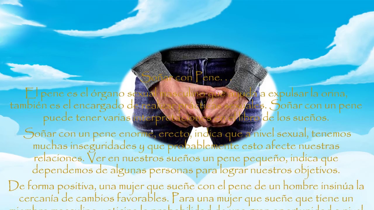 soñar con el miembro de un hombre