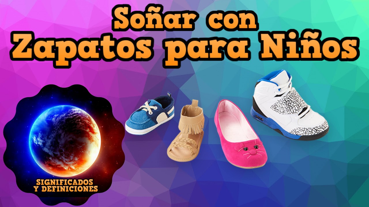 soñar con muchos zapatos de niños