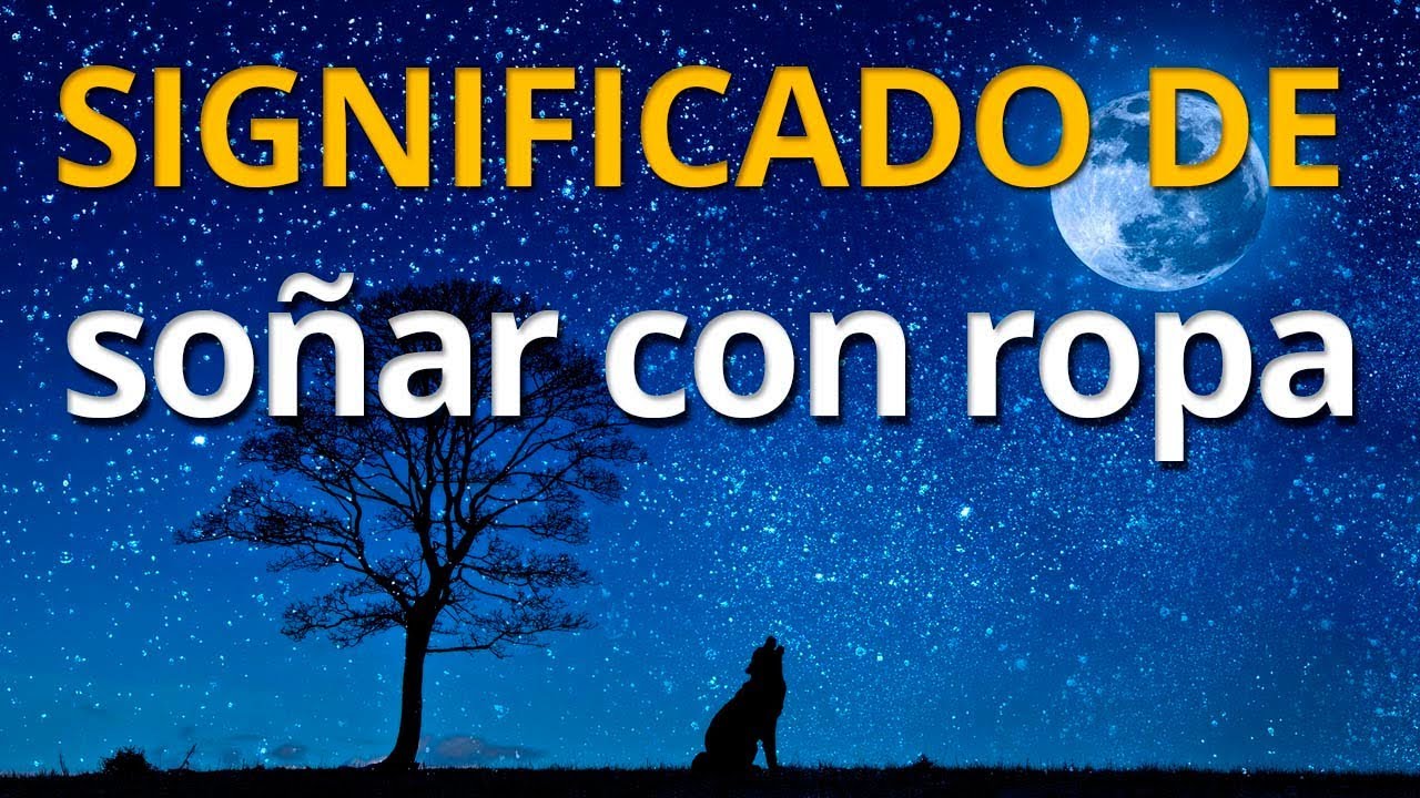 soñar con ropa colgada en perchas