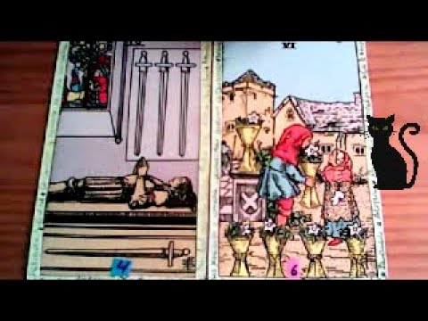 4 de espadas y 3 de copas