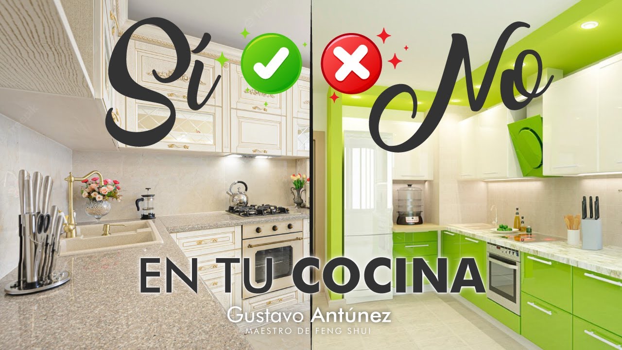 colores para la cocina segun feng shui