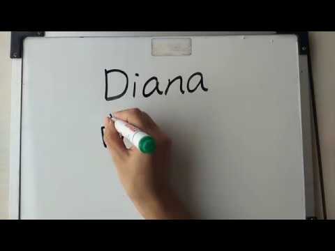 como se dice diana en japones