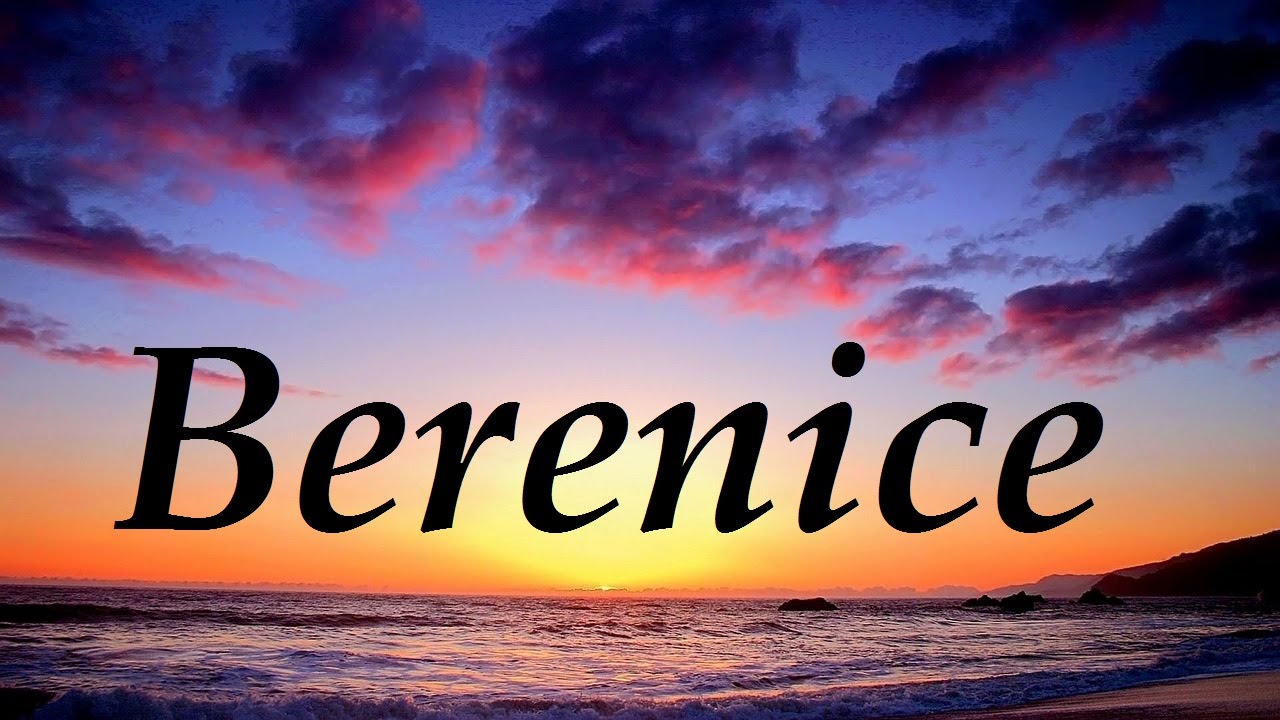 como se escribe berenice o verenice