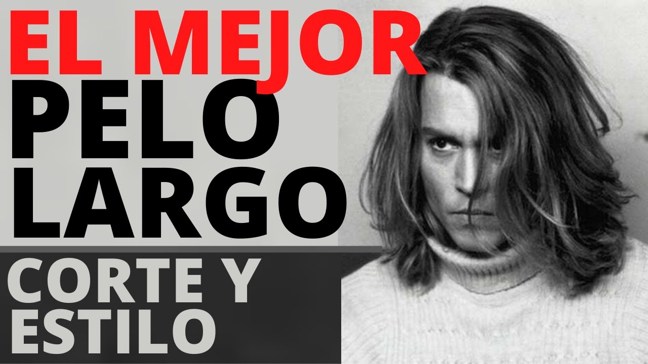 corte de pelo hombre media melena