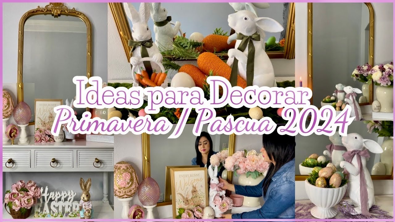 decoracion de pascua para la casa