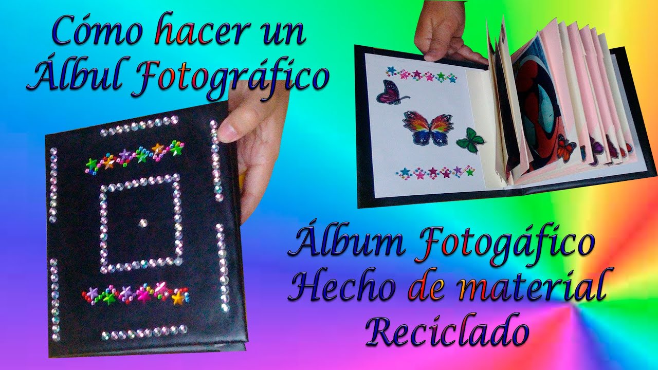 ideas para hacer un album de fotos original