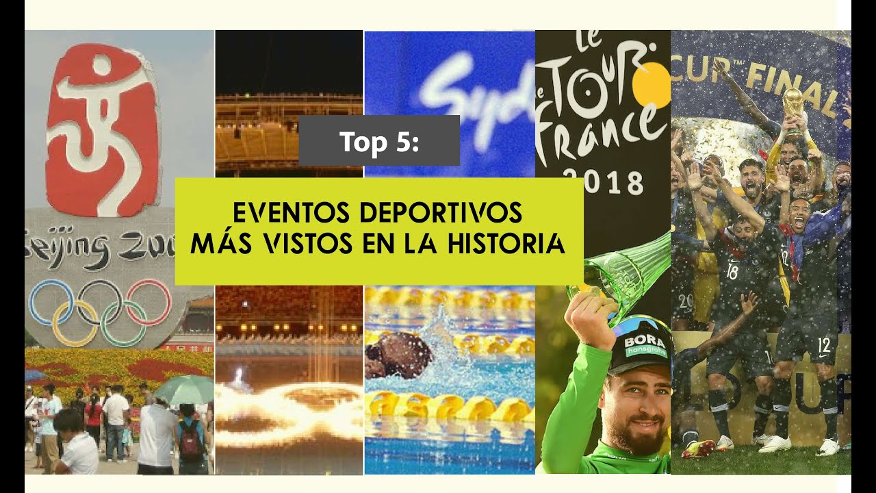 los 5 eventos deportivos más vistos del mundo