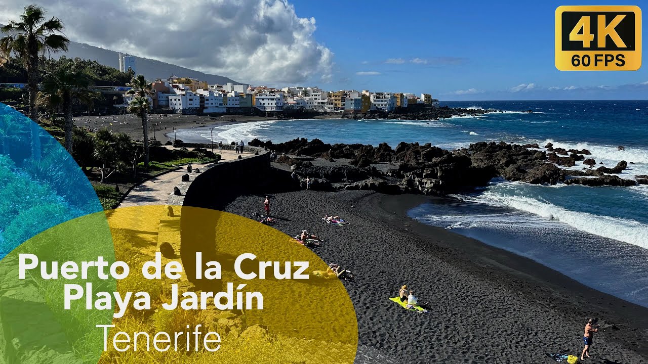 playas de arena blanca en puerto de la cruz