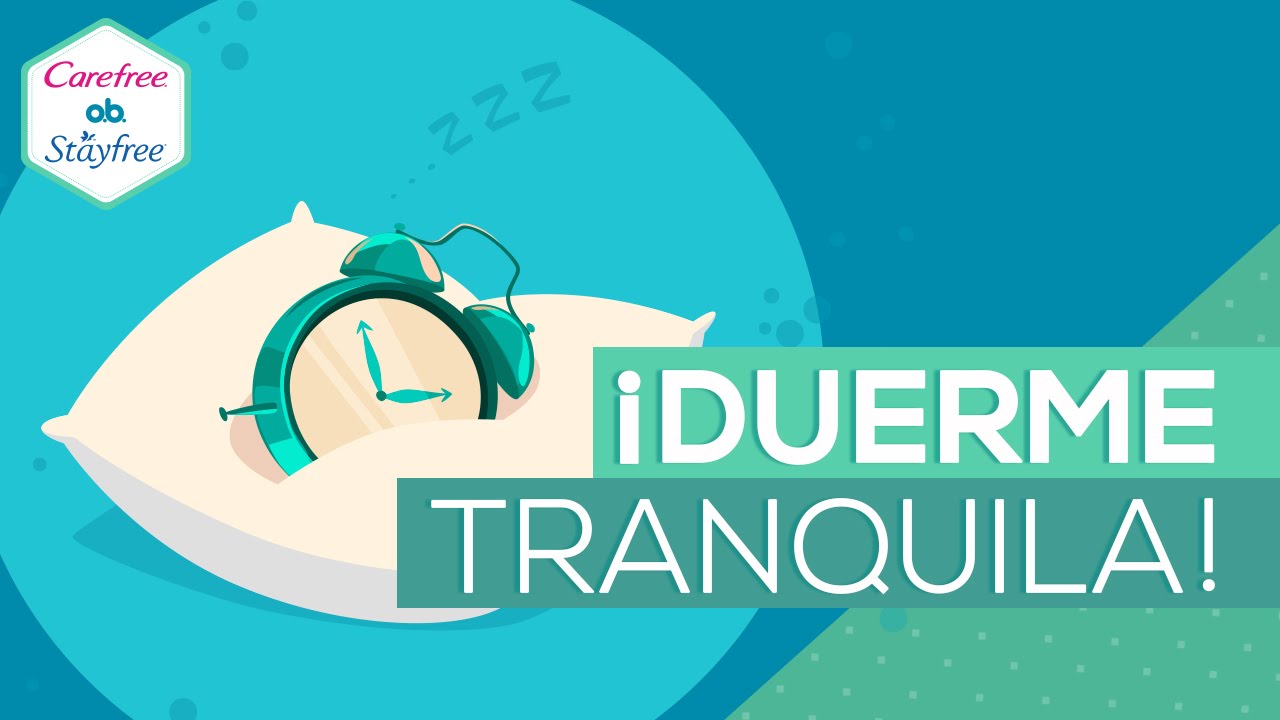 q pasa si duermes con tampon
