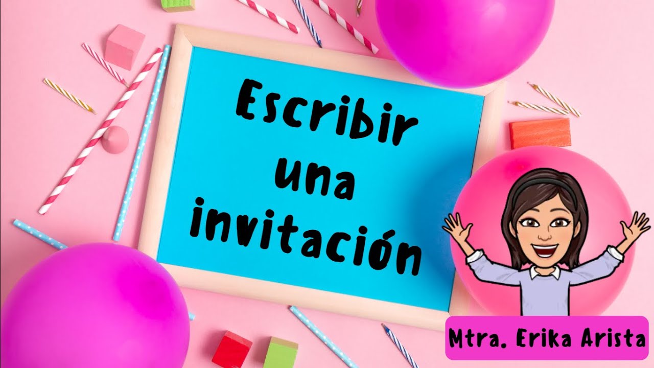 q poner en una invitacion de cumpleaños