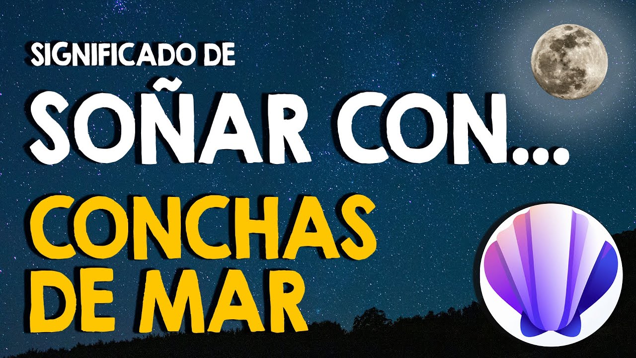que significa soñar conchas de mar