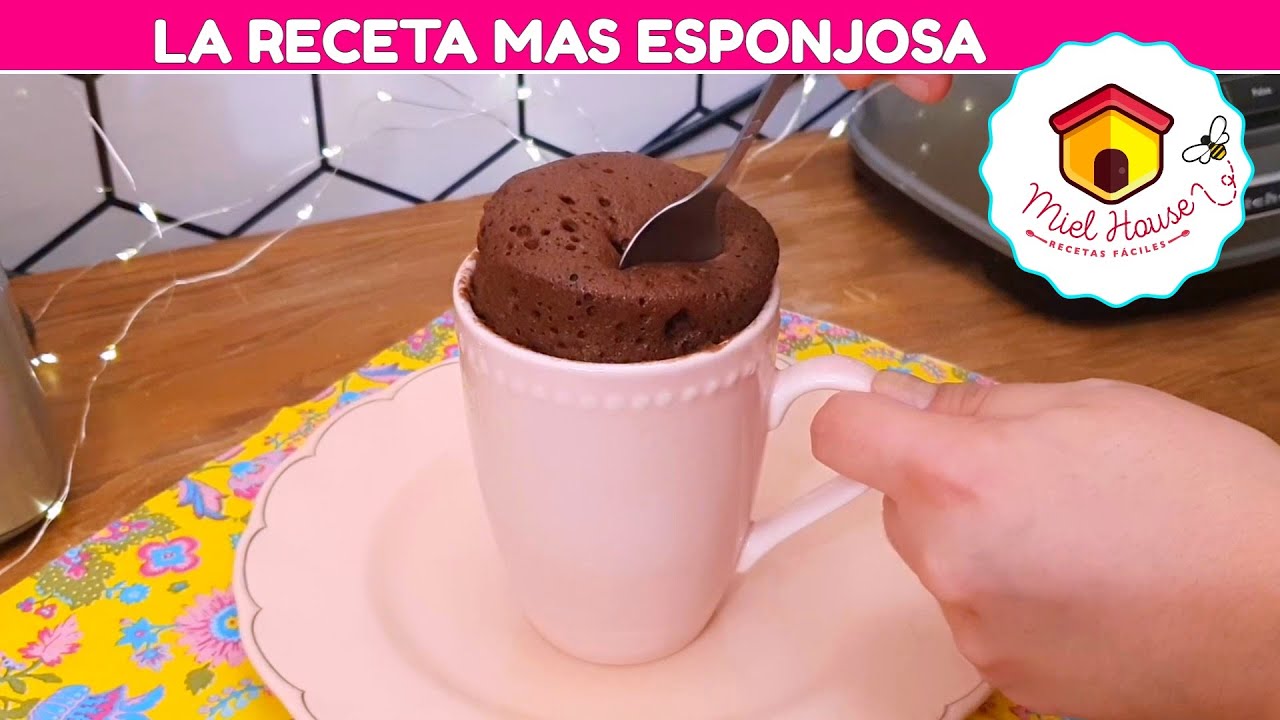 receta de bizcocho a la taza
