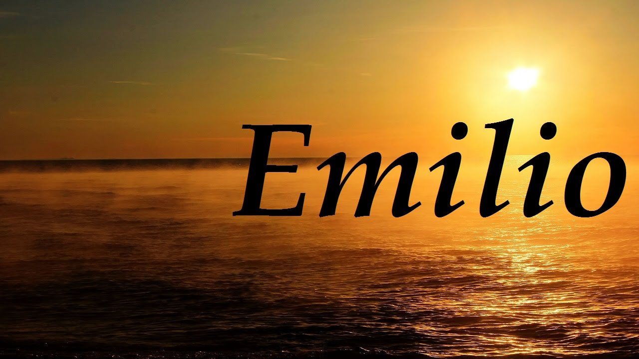 significado de emilio en la biblia