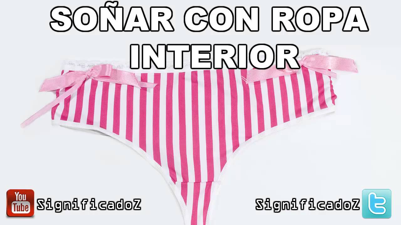 soñar con estar en ropa interior