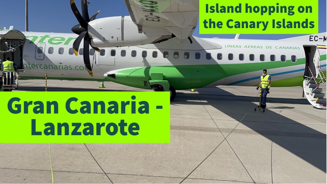 vuelos de lanzarote a gran canaria