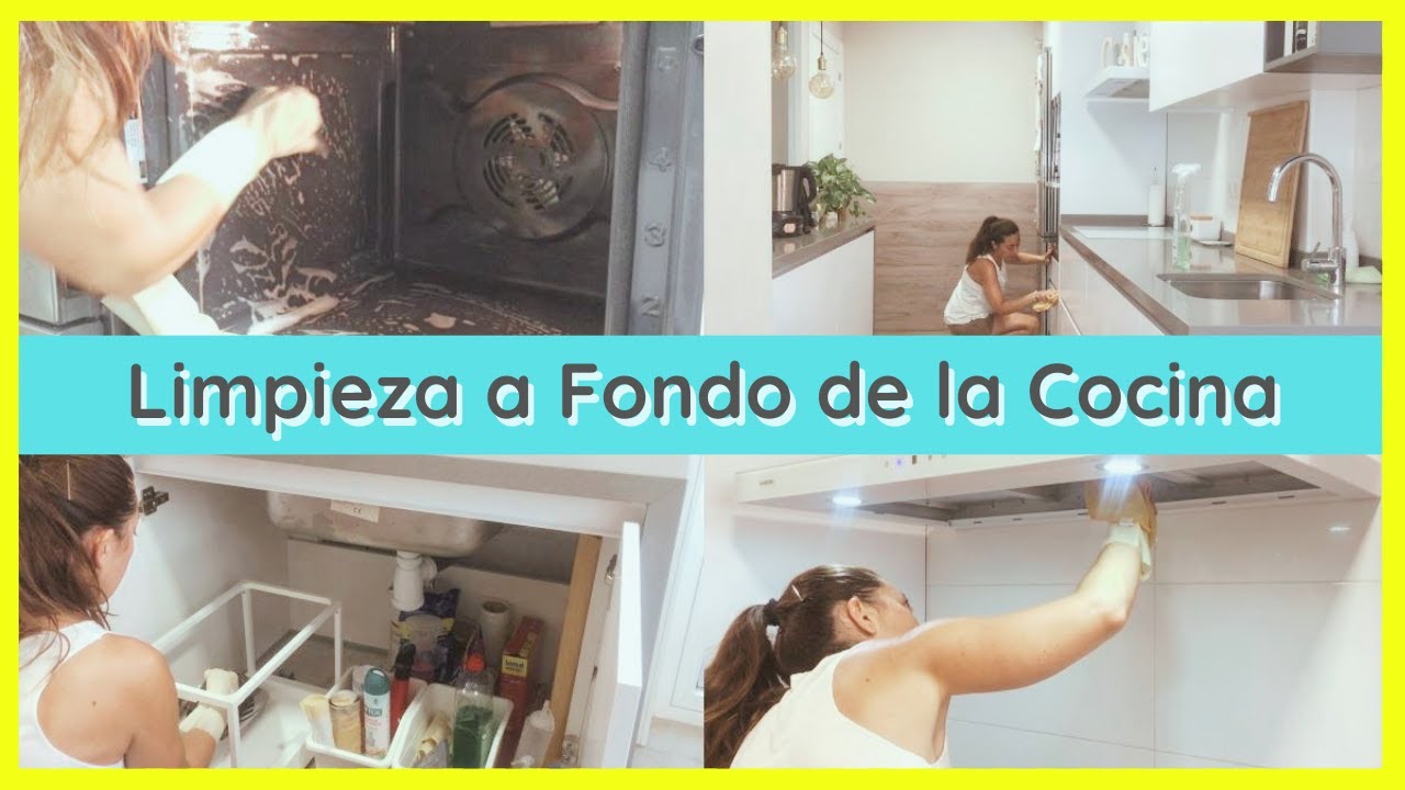 como limpiar la cocina a fondo