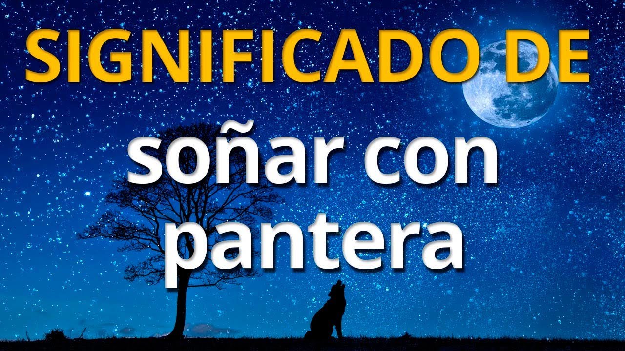 que significa soñar con una pantera